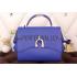 Hermes Stirrup Shoulder Bag Blue Electric 608093