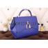 Hermes Stirrup Shoulder Bag Blue Electric 608093