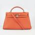 Hermes Kelly 6308 2way Orange Handbag