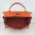 Hermes Kelly 6308 2way Orange Handbag