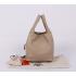 Hermes Picotin 1048 Handbag Lambskin Beige Replica