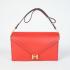 Hermes  bags 18322 Cross Body Bag Cow Leather Red