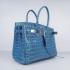 Hermes Birkin 6088 Ladies Handbag Blue