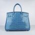 Hermes Birkin 6088 Ladies Handbag Blue