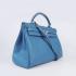 Hermes Kelly 6308 Ladies Blue Handbag