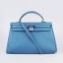 Hermes Kelly 6308 Ladies Blue Handbag