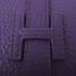 Hermes Wallet H015 Ladies Wallet Purple