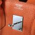 Cheap Hermes Birkin 1045 Ladies Cow Leather Orange Handbag