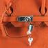 Cheap Hermes Birkin 1045 Ladies Cow Leather Orange Handbag