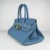 Hermes Birkin 6109 Ladies Handbag Cow Leather -3e