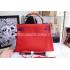 Hermes Kelly Calfskin Red Handbag