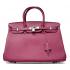 Cheap Hermes Birkin 62640 Ladies Handbag Cow Leather -28