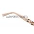 Replica Hermes Oversized Round Frame Beige Sunglasses 308098