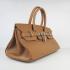 Hermes Birkin 6109 Ladies Cow Leather Coffee Replica