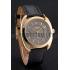 Hermes Dressage Gray Dial Gold Case Black Leather Strap