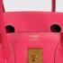 Cheap Hermes Original leather HB35 Ladies Cow Leather Pink