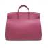 Hermes Birkin HB50 Handbag Cow Leather Red