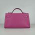 Hermes Clutches H008 Cow Leather Pink Handbag