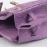 Cheap Hermes Birkin 6089 Handbag Lizard Leather Purple