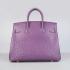 Cheap Hermes Birkin 6089 Handbag Lizard Leather Purple