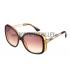 Hermes Studded Carriage Detail Brown Frame Sunglasses 308093