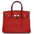 Cheap Hermes Birkin 62640 Ladies Handbag Cow Leather HM06907