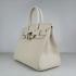 Hermes Birkin 6088 Handbag Cow Leather Beige