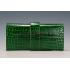 Replica Hermes Medor Crocodile Leather Green Clutch 18926680