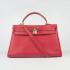 Hermes Kelly 6308 2way Red Handbag