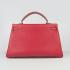 Hermes Kelly 6308 2way Red Handbag