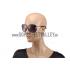 Hermes Oversized Round Frame Black Sunglasses with Metal Carriage Detail 308106