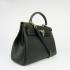 Hermes Original leather 6108 Cow Leather Black Bag