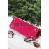 Hermes Kelly 28 Crocodile Leather Rose Tyrien 608148