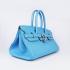 Hermes Birkin 6109 Ladies Handbag Blue