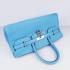 Hermes Birkin 6109 Ladies Handbag Blue