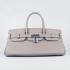 Hermes Birkin 6109 Ladies Cow Leather Grey HM07340