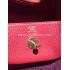 Hermes Lindy Leather Red Handbag