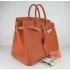 Replica Hermes Birkin 6099 Handbag Orange