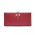 Hermes Wallet H1102 Ladies Wallet Red