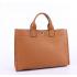 Hermes Briefcases 6008 Unisex Briefcase Coffee