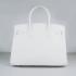 Hermes Birkin 6088 Handbag Cow Leather White