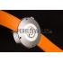 Hermes  MOP Dial Orange Leather Bracelet 801390