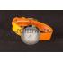 Hermes  MOP Dial Orange Leather Bracelet 801390