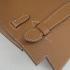 Hermes Clutches H008 Briefcase Cow Leather Coffee Handbag