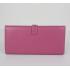 Hermes Wallet H514 Wallet Lambskin Pink