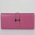 Hermes Wallet H514 Wallet Lambskin Pink