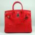 Hermes Birkin 1041 Ladies Handbag Red Replica