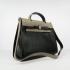 Hermes Herbag 60667 2way Cow Leather Grey