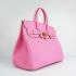 Hermes Original leather 6089 Cow Leather Pink