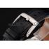 Hermes  Croco Leather Strap Silver Dial 801400